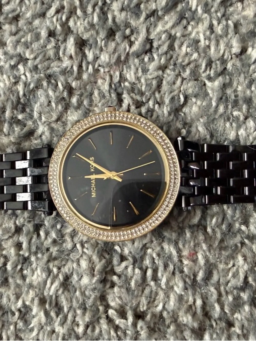 Michael Kors Black Darci Watch